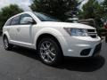 2013 White Dodge Journey R/T  photo #4