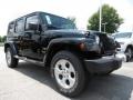 Black - Wrangler Unlimited Sahara 4x4 Photo No. 4