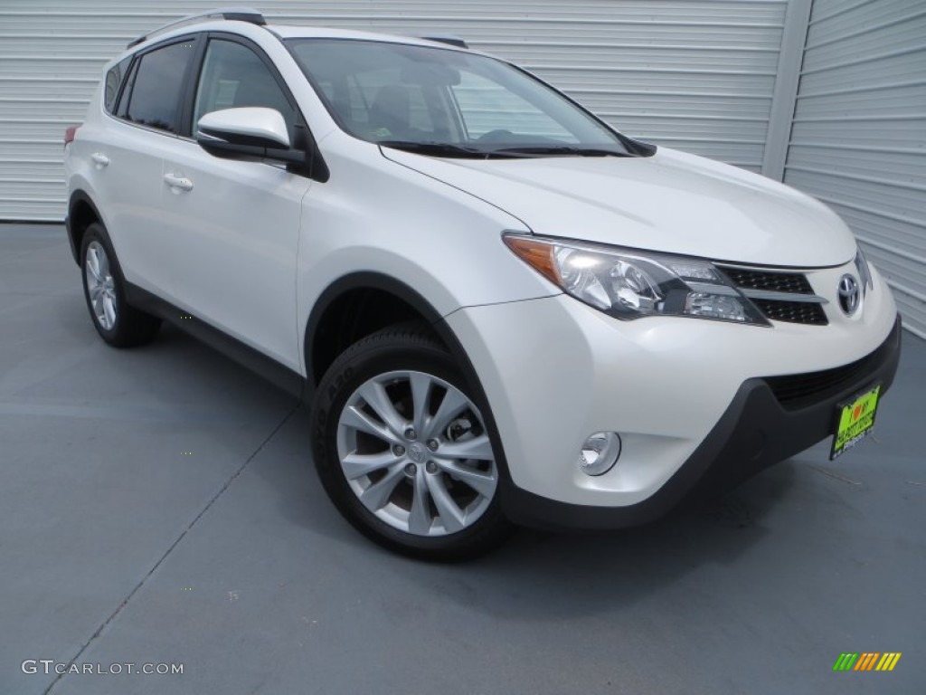 Blizzard White Pearl Toyota RAV4