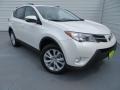 2013 Blizzard White Pearl Toyota RAV4 Limited  photo #2