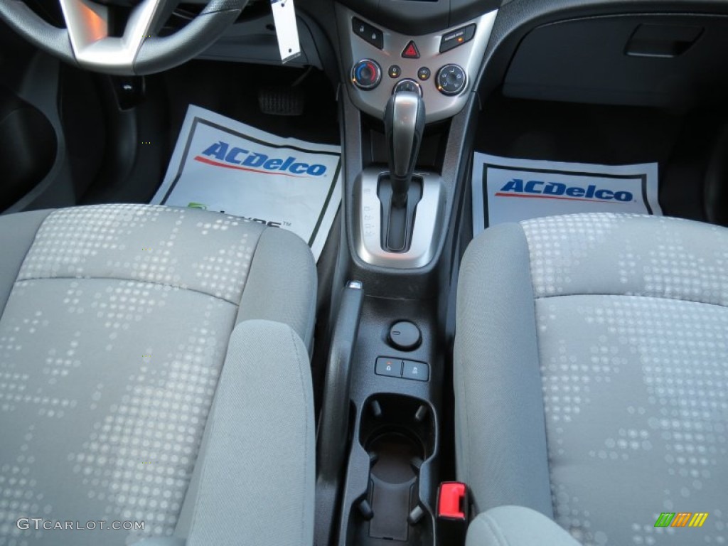 2012 Sonic LS Sedan - Crystal Red Tintcoat / Jet Black/Dark Titanium photo #18