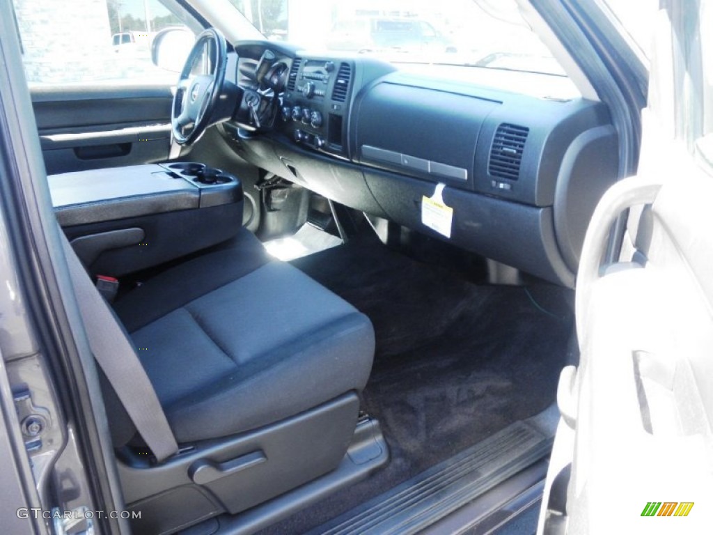 2011 Sierra 2500HD SLE Crew Cab 4x4 - Storm Gray Metallic / Ebony photo #23