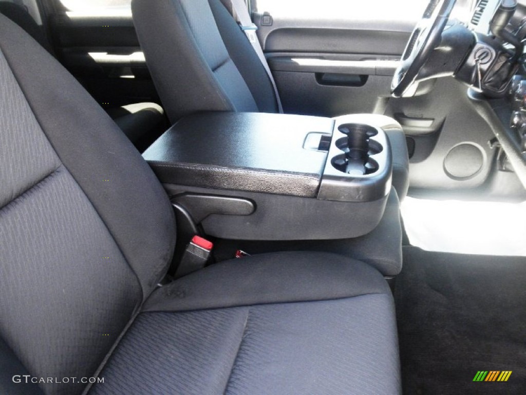 2011 Sierra 2500HD SLE Crew Cab 4x4 - Storm Gray Metallic / Ebony photo #24