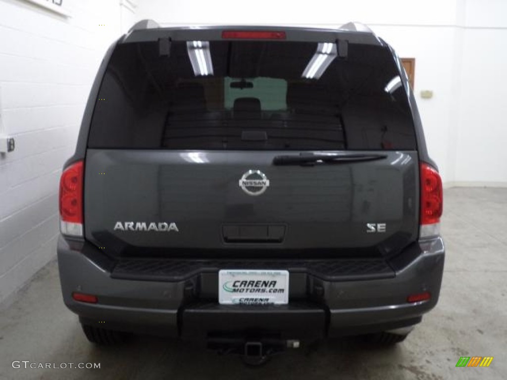 2009 Armada SE 4WD - Smoke Metallic / Charcoal photo #9