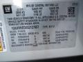 2014 GMC Acadia SLE Info Tag