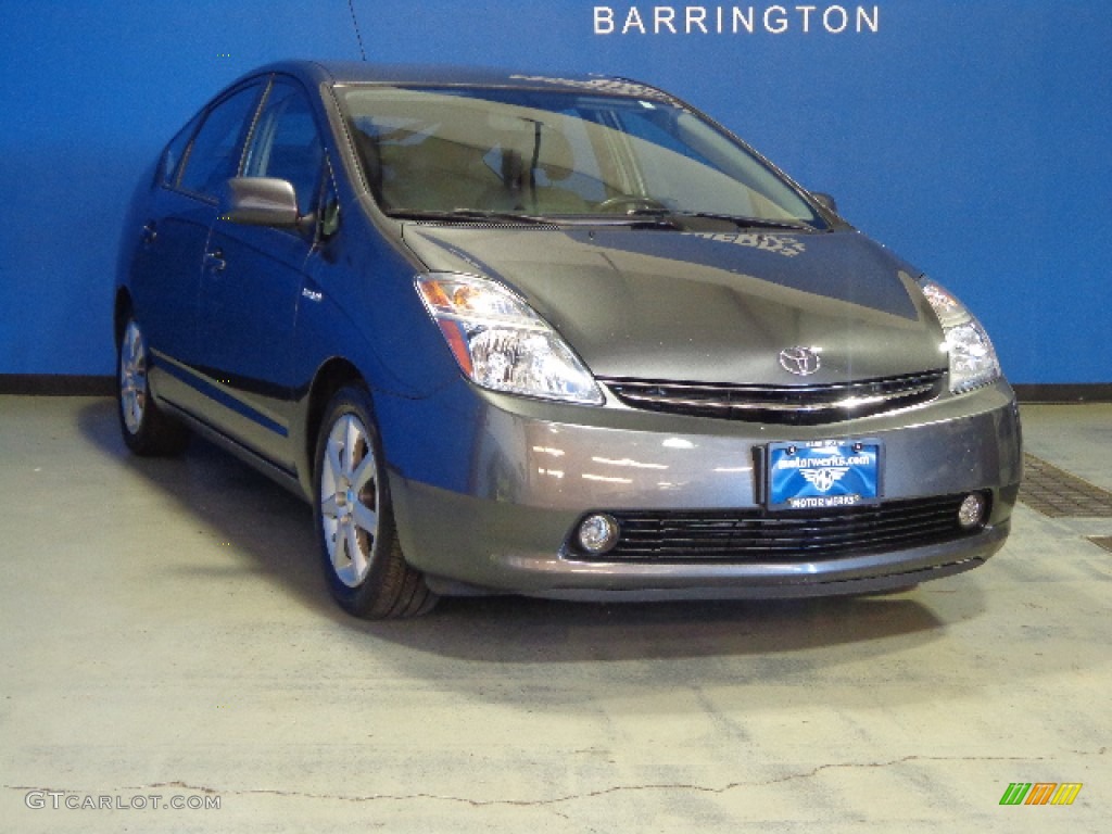 2007 Prius Hybrid Touring - Magnetic Gray Metallic / Dark Gray photo #1