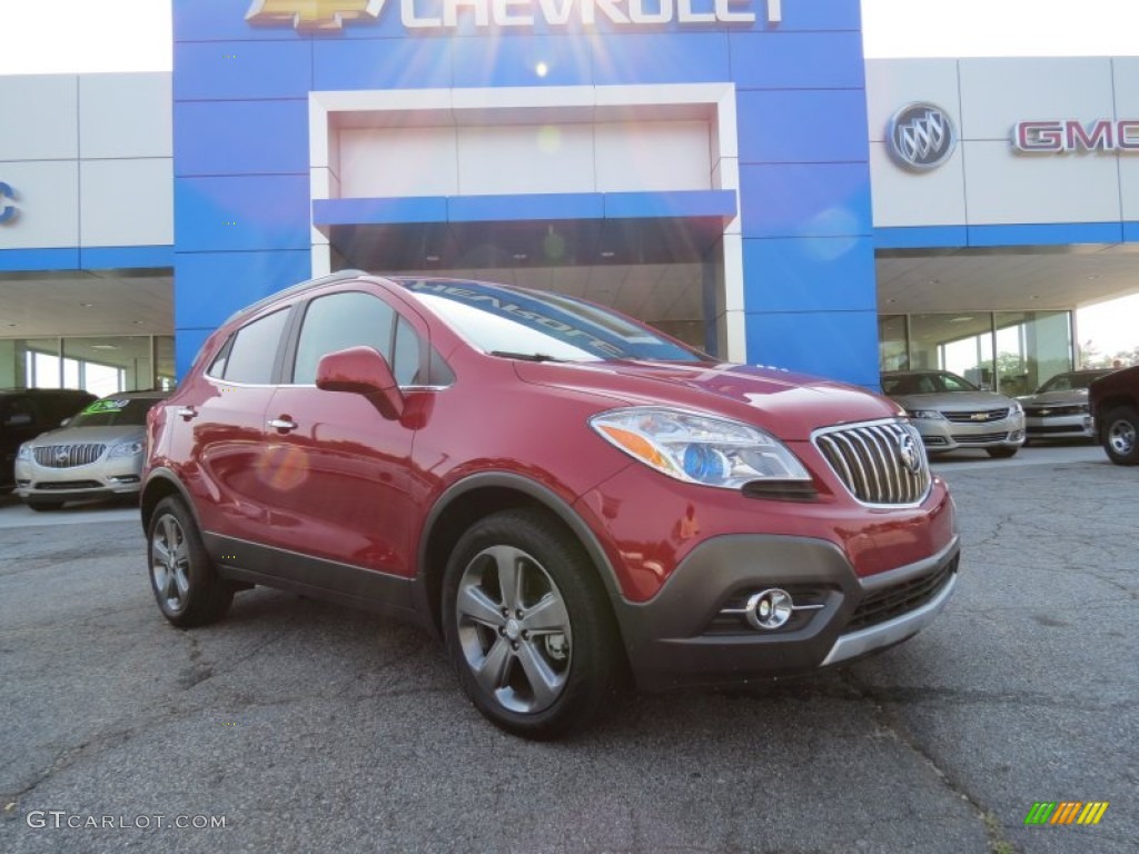 Ruby Red Metallic Buick Encore