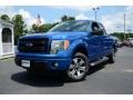 Blue Flame Metallic - F150 STX SuperCab Photo No. 1