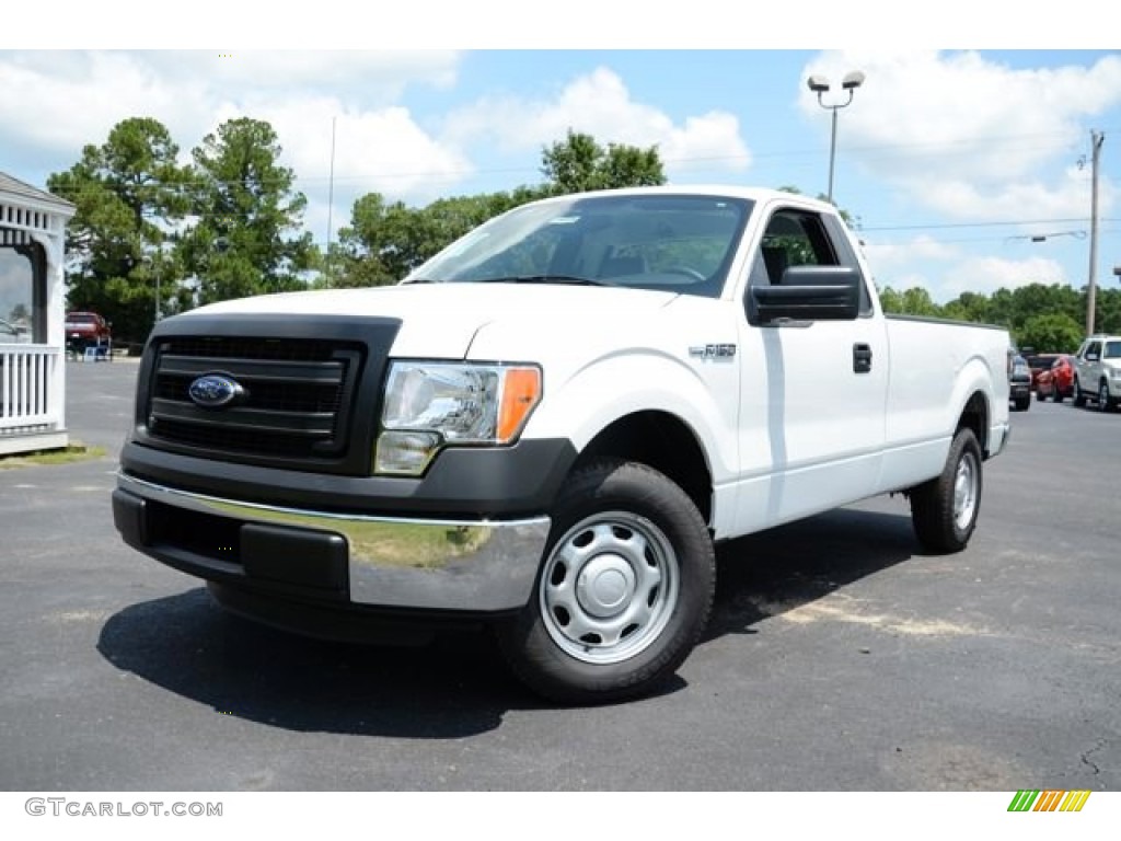 Oxford White 2013 Ford F150 XL Regular Cab Exterior Photo #83845131