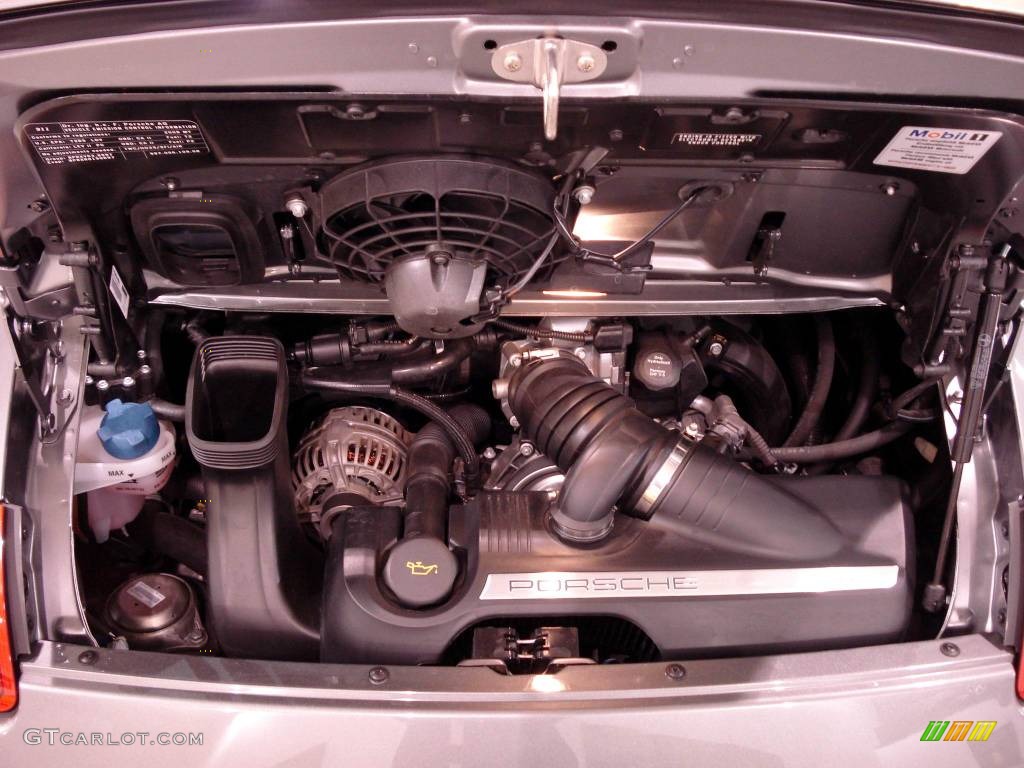 2008 911 Carrera Coupe - Meteor Grey Metallic / Black photo #25