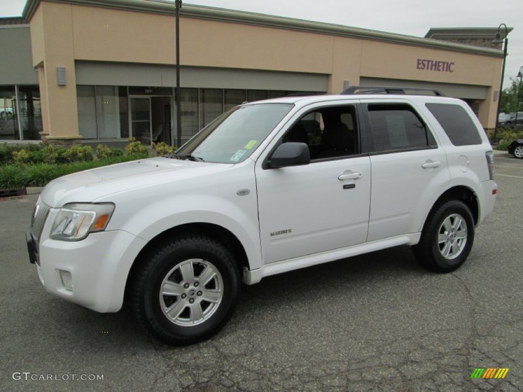 2008 Mariner V6 4WD - Oxford White / Black photo #1