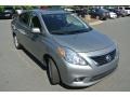 2013 Magnetic Gray Nissan Versa 1.6 S Sedan  photo #2