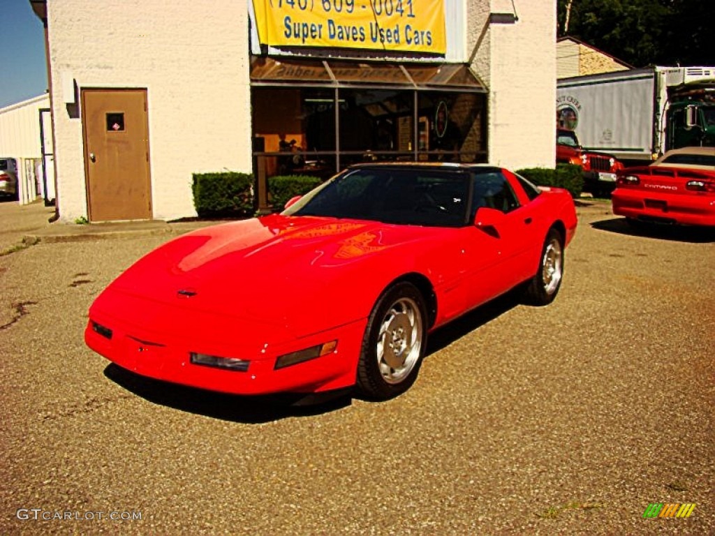 1996 Corvette Coupe - Torch Red / Black photo #1