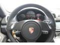 Black 2014 Porsche Cayman Standard Cayman Model Steering Wheel