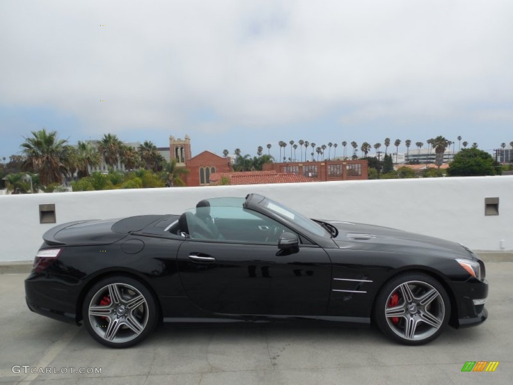 Black 2013 Mercedes-Benz SL 63 AMG Roadster Exterior Photo #83849607