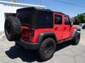 2013 Rock Lobster Red Jeep Wrangler Unlimited Sport S 4x4  photo #8
