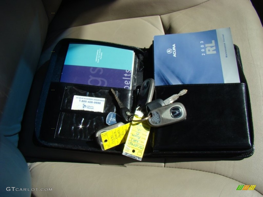 2003 Acura RL 3.5 Sedan Books/Manuals Photo #83850519