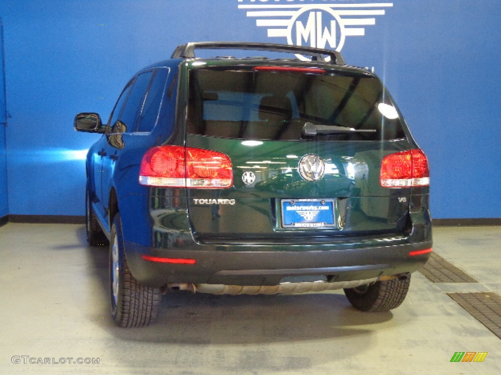 2004 Touareg V6 - Venetian Green Metallic / Anthracite photo #10