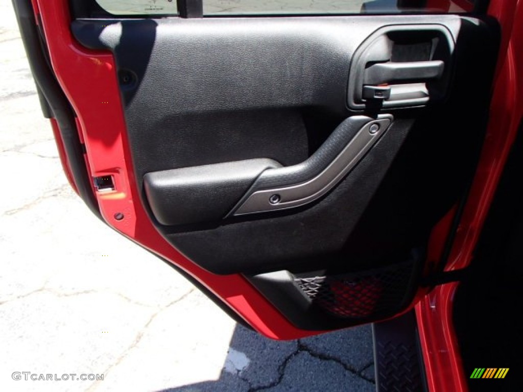 2013 Wrangler Unlimited Sport S 4x4 - Rock Lobster Red / Black photo #13