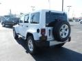 2013 Bright White Jeep Wrangler Unlimited Sahara 4x4  photo #3