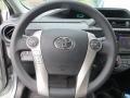 2013 Classic Silver Metallic Toyota Prius c Hybrid Three  photo #33