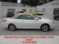 2007 Blizzard White Pearl Toyota Solara SLE V6 Convertible  photo #3