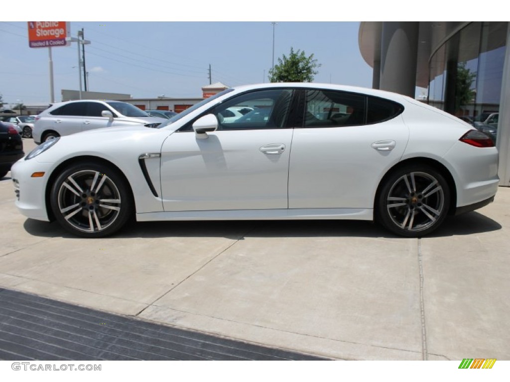 Carrara White 2013 Porsche Panamera 4 Exterior Photo #83852037
