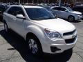 2013 White Diamond Tricoat Chevrolet Equinox LT AWD  photo #2