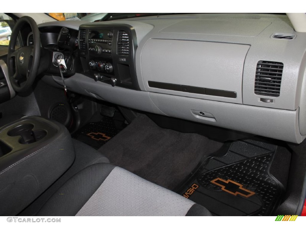 2007 Silverado 1500 LS Crew Cab - Victory Red / Dark Titanium Gray photo #37