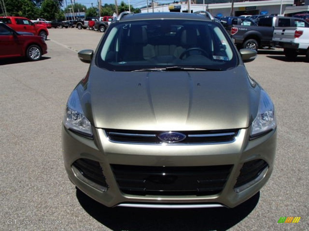 2014 Escape Titanium 1.6L EcoBoost 4WD - Ginger Ale / Medium Light Stone photo #3