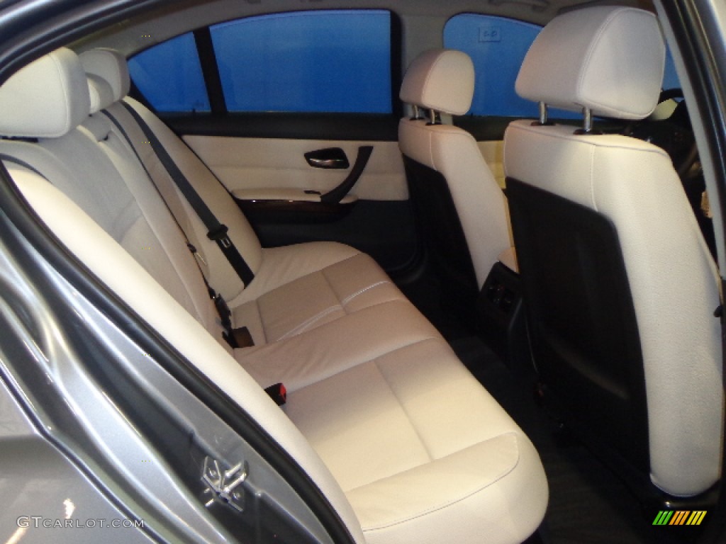 2011 3 Series 335i xDrive Sedan - Space Gray Metallic / Oyster/Black Dakota Leather photo #31