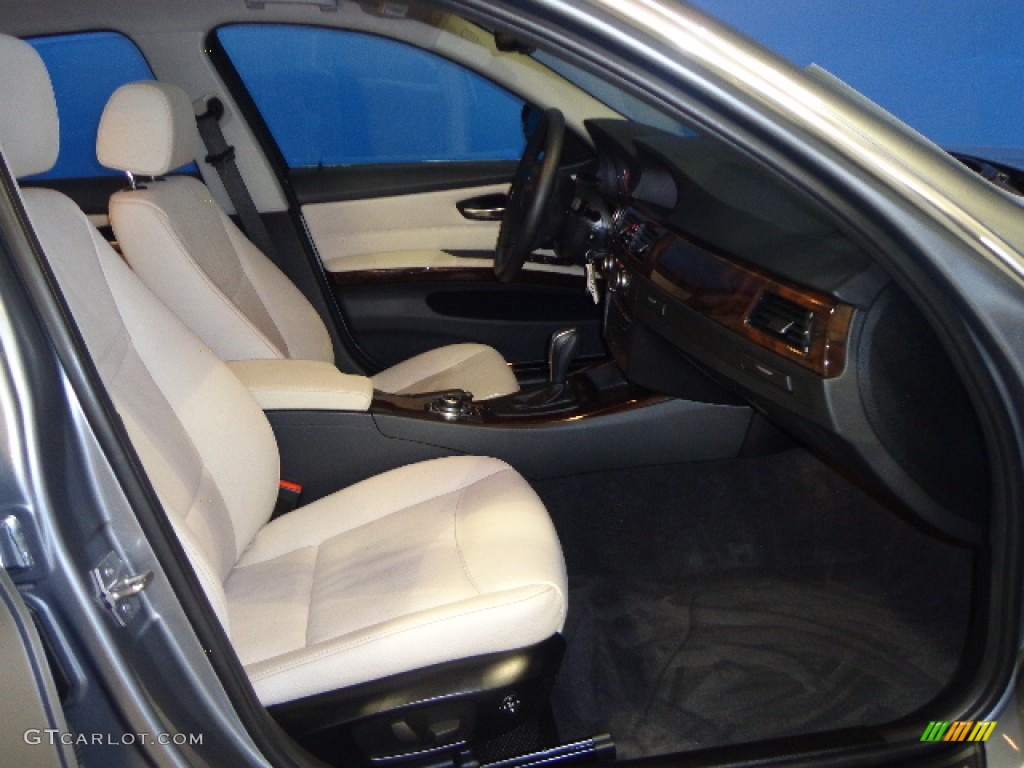 2011 3 Series 335i xDrive Sedan - Space Gray Metallic / Oyster/Black Dakota Leather photo #32