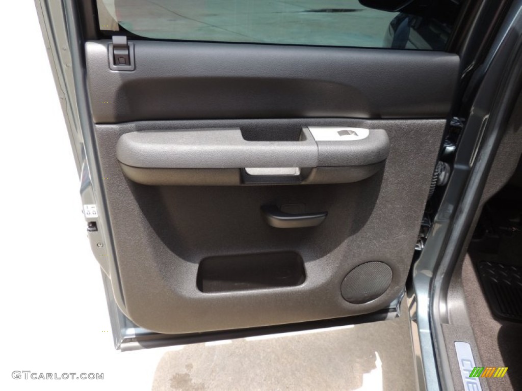 2009 Silverado 1500 LT Crew Cab - Blue Granite Metallic / Ebony photo #11