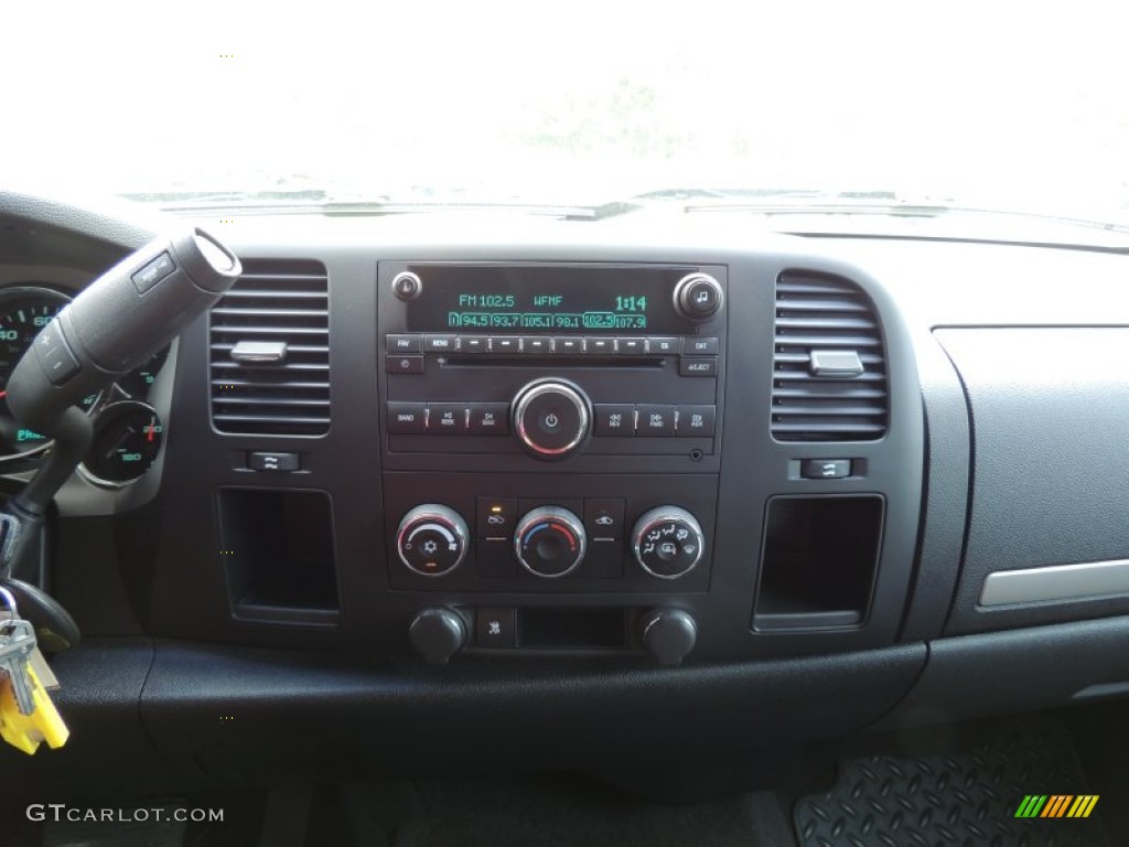 2009 Silverado 1500 LT Crew Cab - Blue Granite Metallic / Ebony photo #17