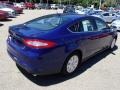 2013 Deep Impact Blue Metallic Ford Fusion S  photo #8