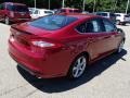 2013 Ruby Red Metallic Ford Fusion SE  photo #8