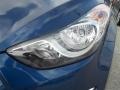 2013 Atlantic Blue Hyundai Elantra Limited  photo #3