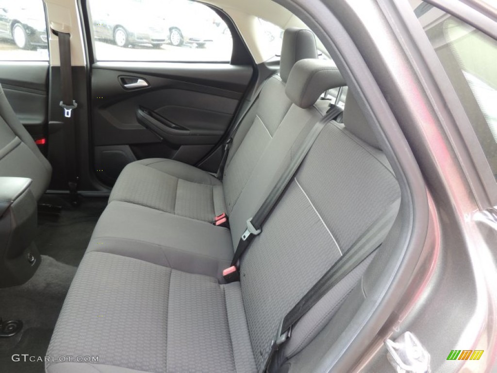 2012 Focus SEL Sedan - Sterling Grey Metallic / Charcoal Black photo #10