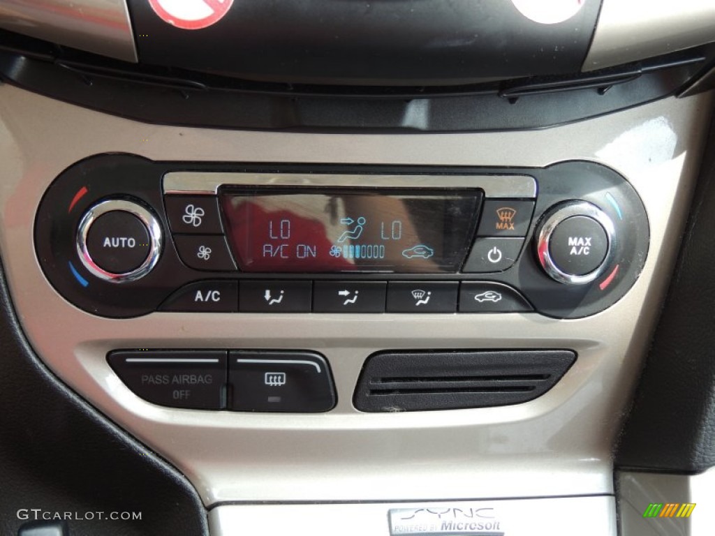 2012 Focus SEL Sedan - Sterling Grey Metallic / Charcoal Black photo #20