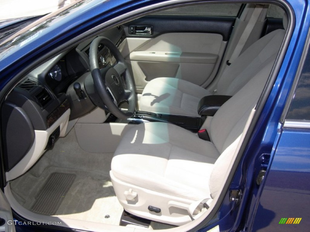 2007 Milan V6 AWD - Dark Blue Pearl Metallic / Camel photo #5