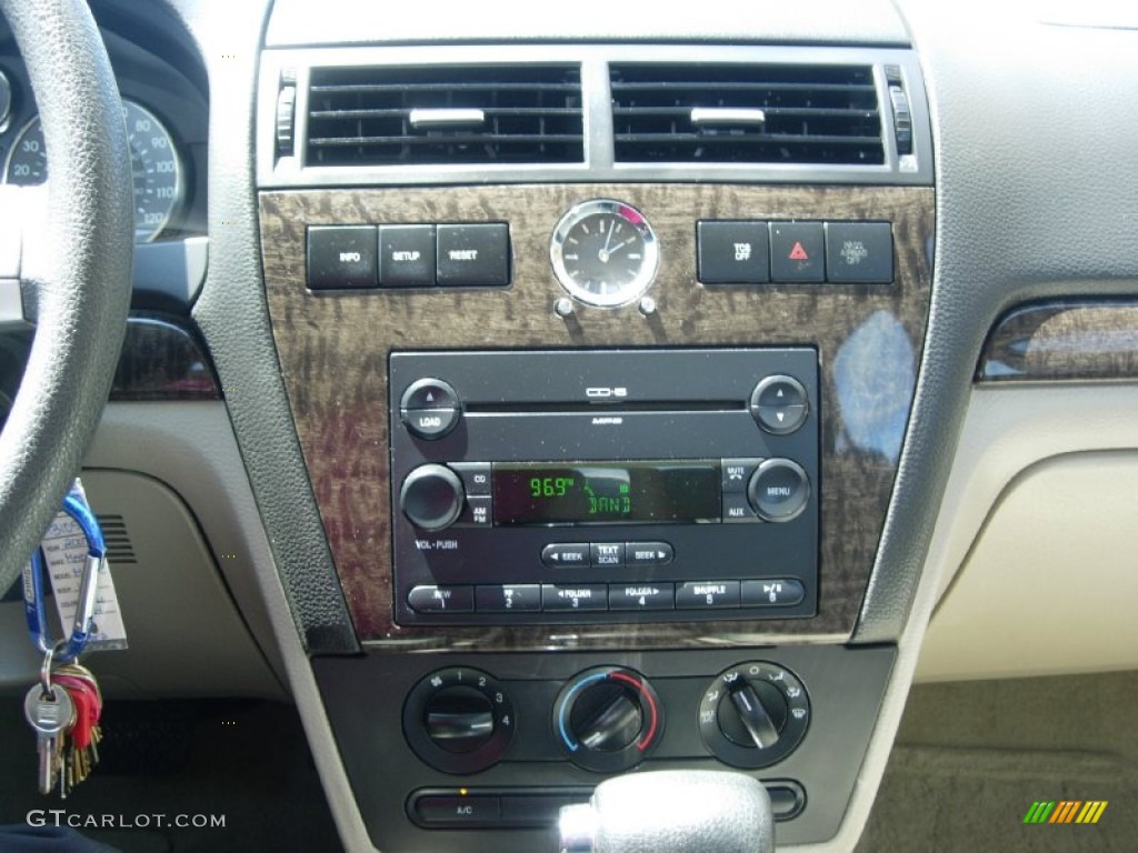 2007 Milan V6 AWD - Dark Blue Pearl Metallic / Camel photo #7