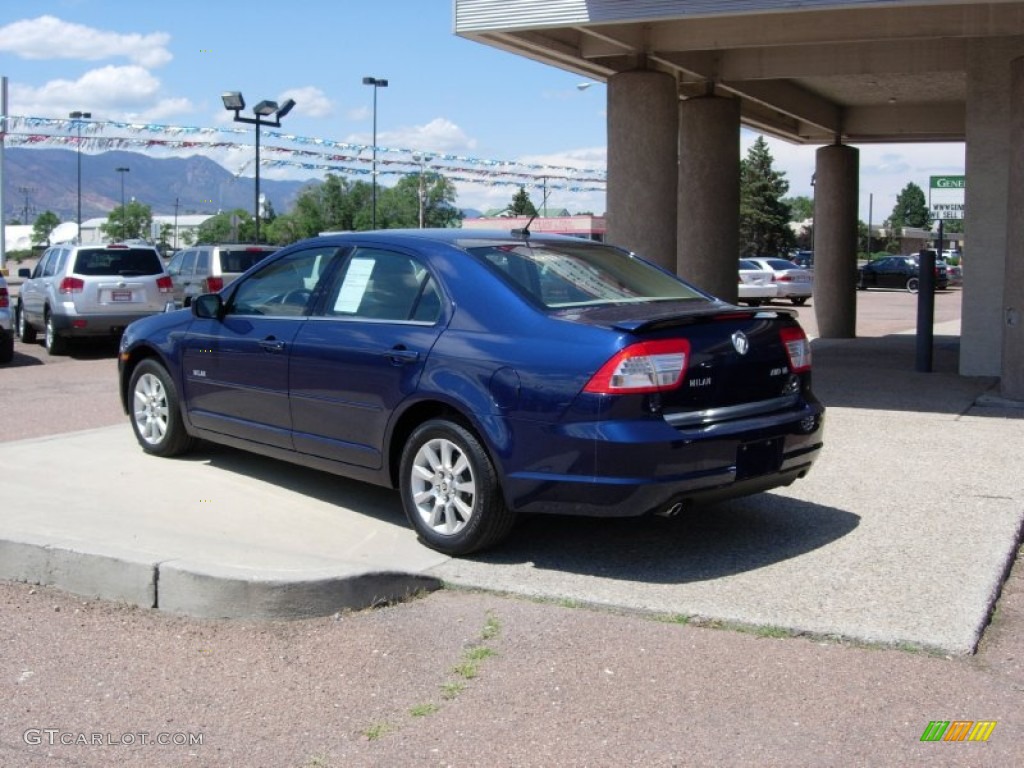 2007 Milan V6 AWD - Dark Blue Pearl Metallic / Camel photo #8