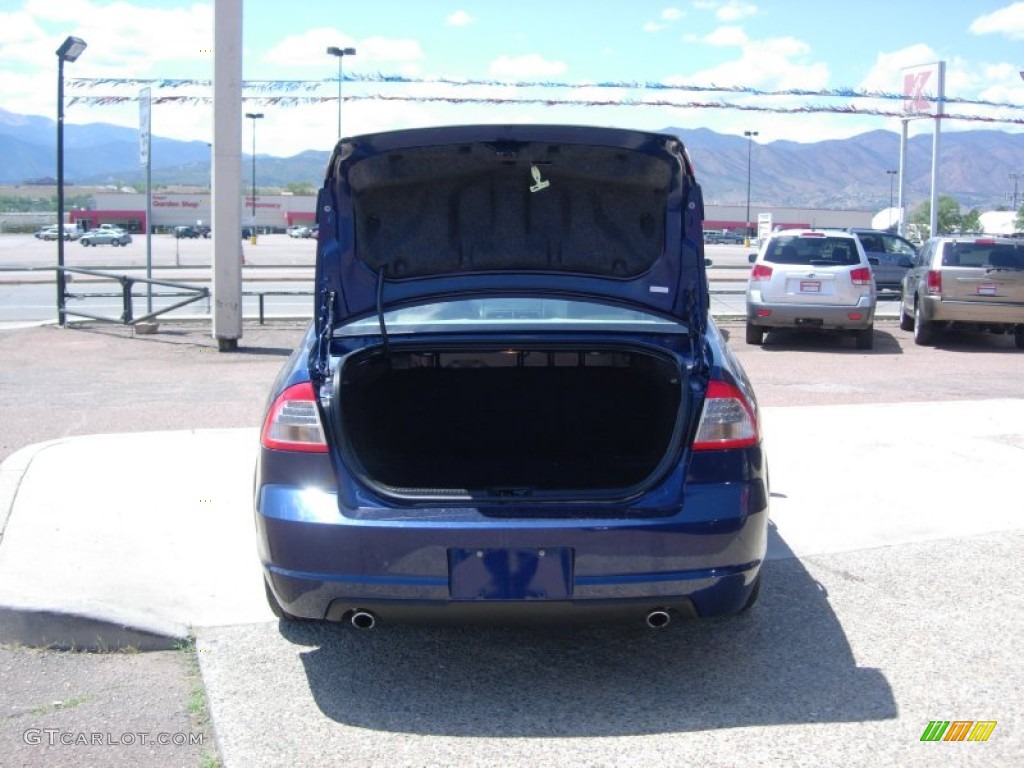 2007 Milan V6 AWD - Dark Blue Pearl Metallic / Camel photo #9