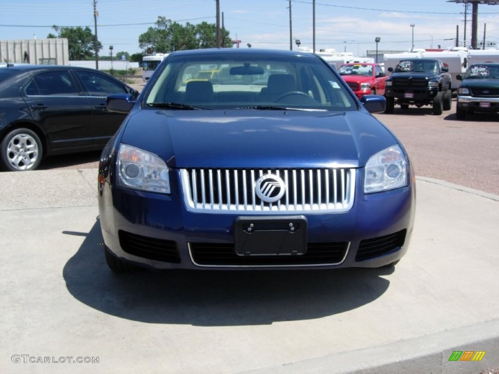 2007 Milan V6 AWD - Dark Blue Pearl Metallic / Camel photo #12