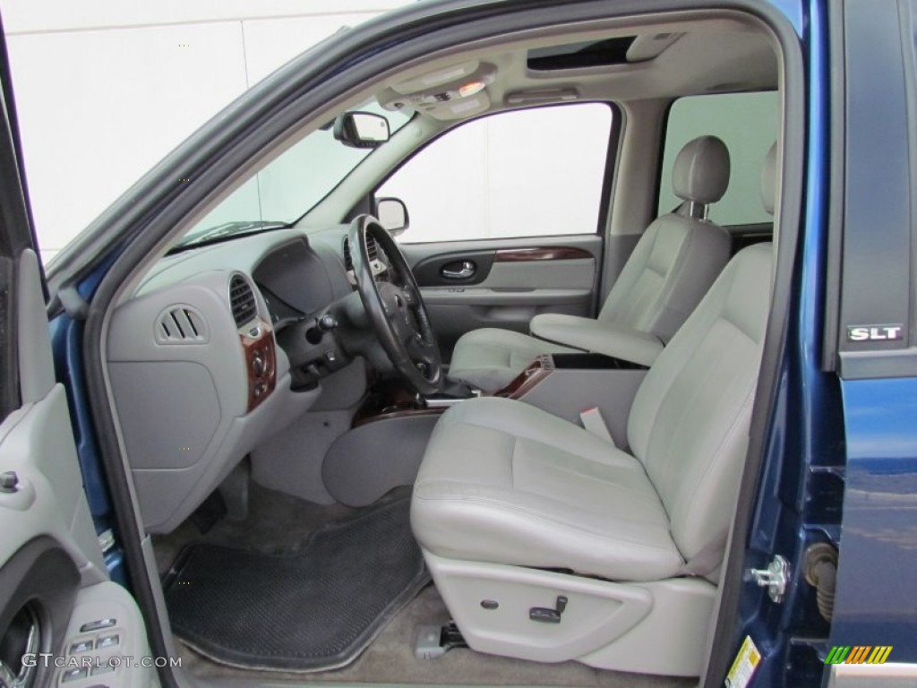 2006 Envoy XL SLT 4x4 - Superior Blue Metallic / Light Gray photo #11