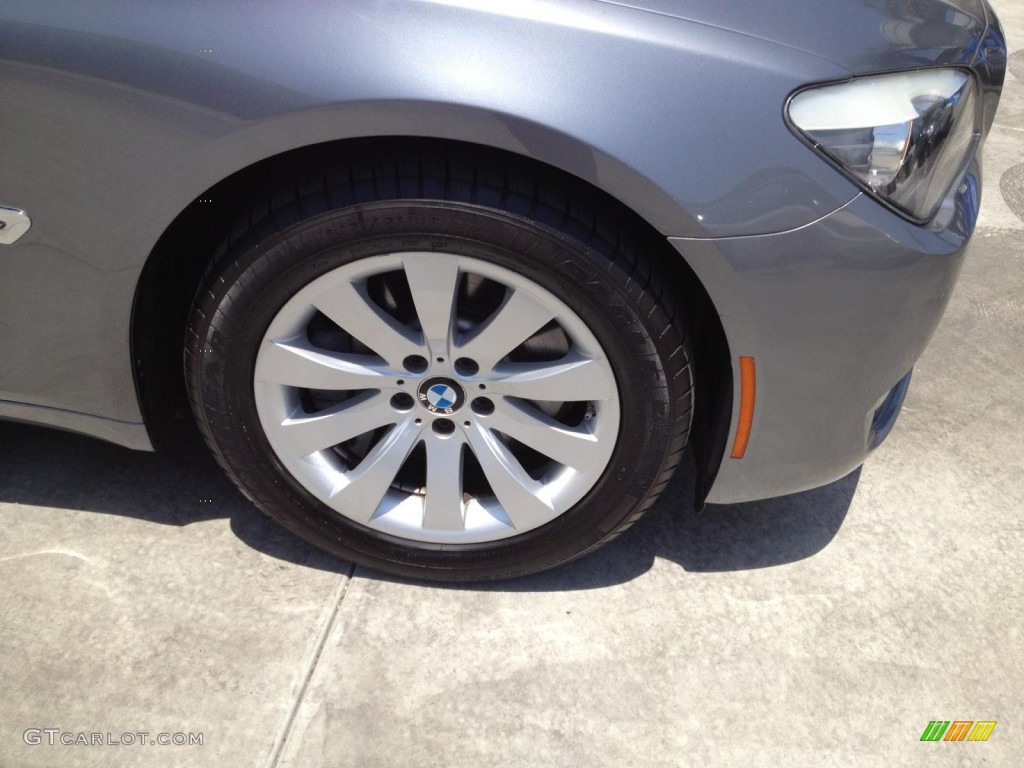 2010 7 Series 750i Sedan - Space Gray Metallic / Oyster/Black Nappa Leather photo #4