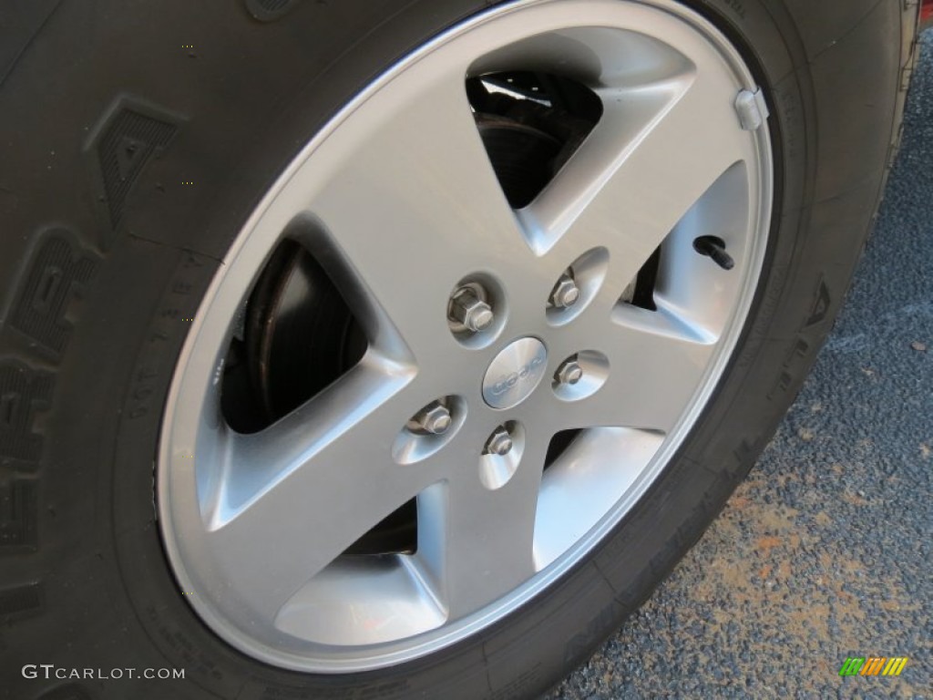 2009 Wrangler X 4x4 - Sunburst Orange Pearl Coat / Dark Slate Gray/Medium Slate Gray photo #9