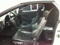 2001 Pontiac Firebird Ebony Interior Front Seat Photo
