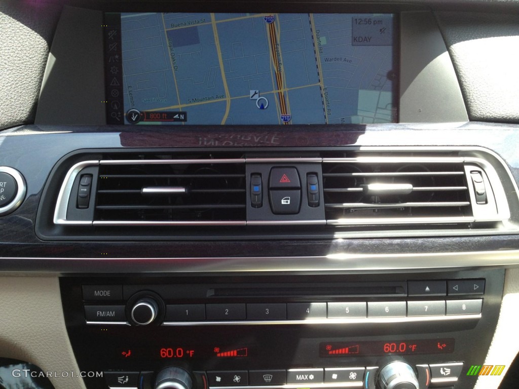 2010 7 Series 750i Sedan - Space Gray Metallic / Oyster/Black Nappa Leather photo #19