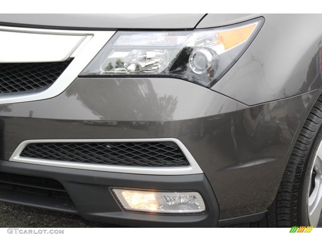 2010 MDX Technology - Grigio Metallic / Ebony photo #30